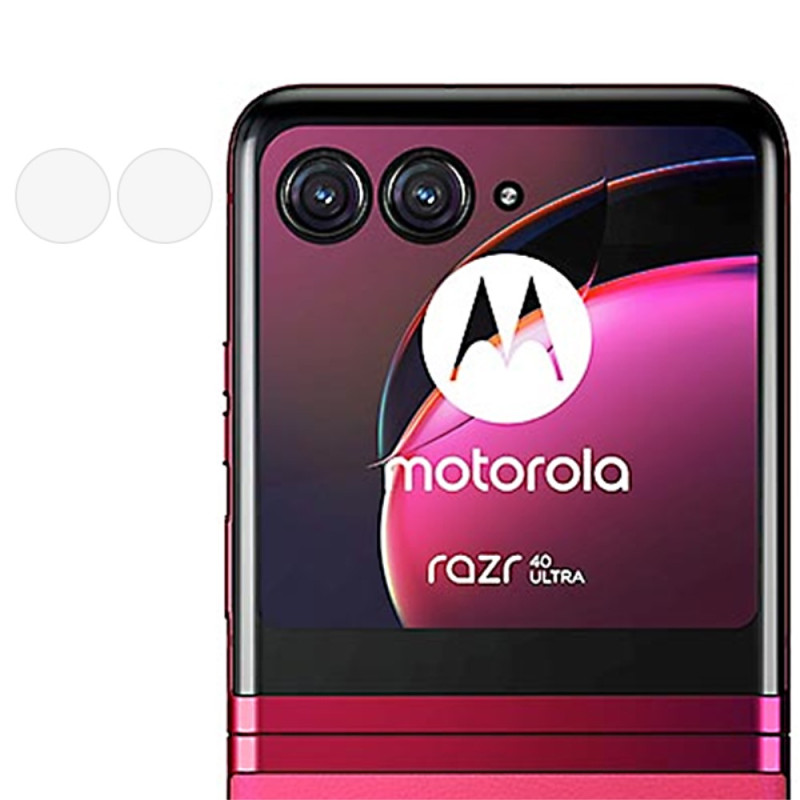 Lente protectora de cristal templado para Motorola Razr 40 Ultra
