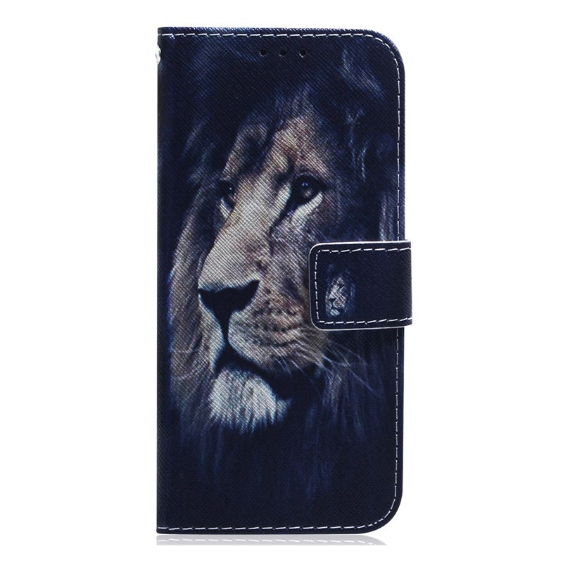 Funda Moto G14 Dreaming Lion