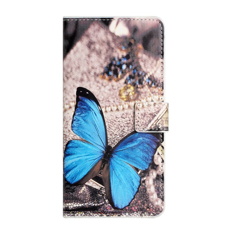 Funda Moto G14 Splendide Papillon Azul