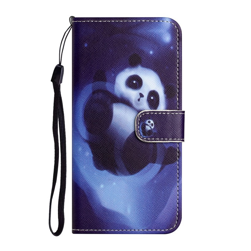 Funda con colgante
 Moto G14 Panda Space