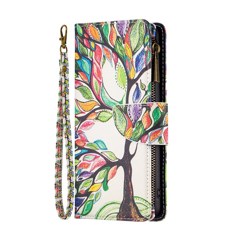 Funda de cartera para Moto G14 Tree of Life