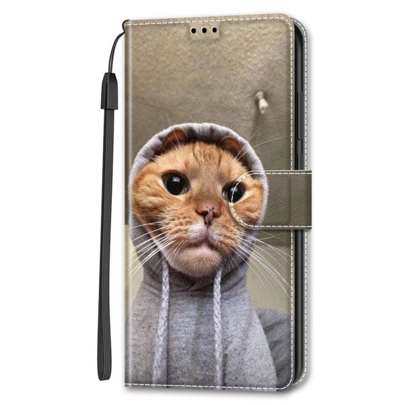 Funda Samsung Galaxy S24 5G Yo Cat con cordón de seguridad