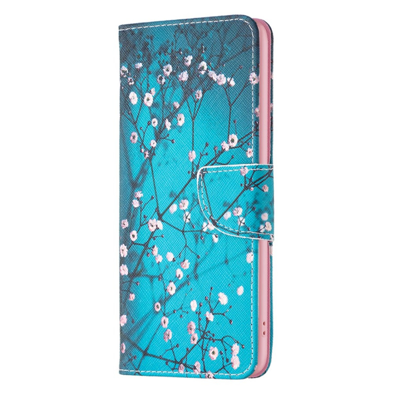 Funda Samsung Galaxy S24 5G con ramas de flores