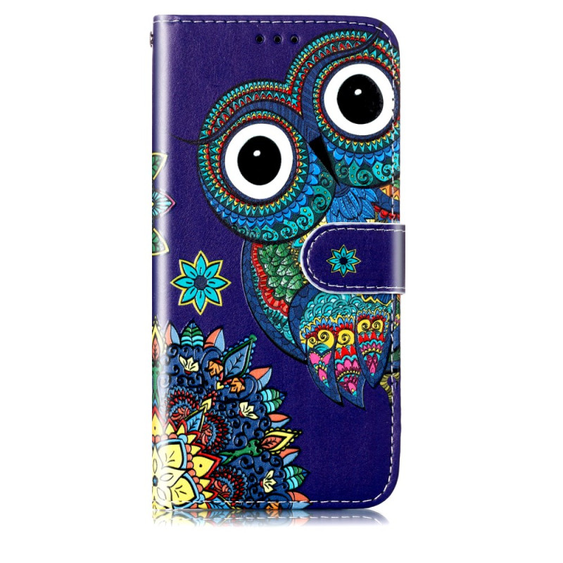 Funda con colgante
 Samsung Galaxy S24 5G Búho Azul