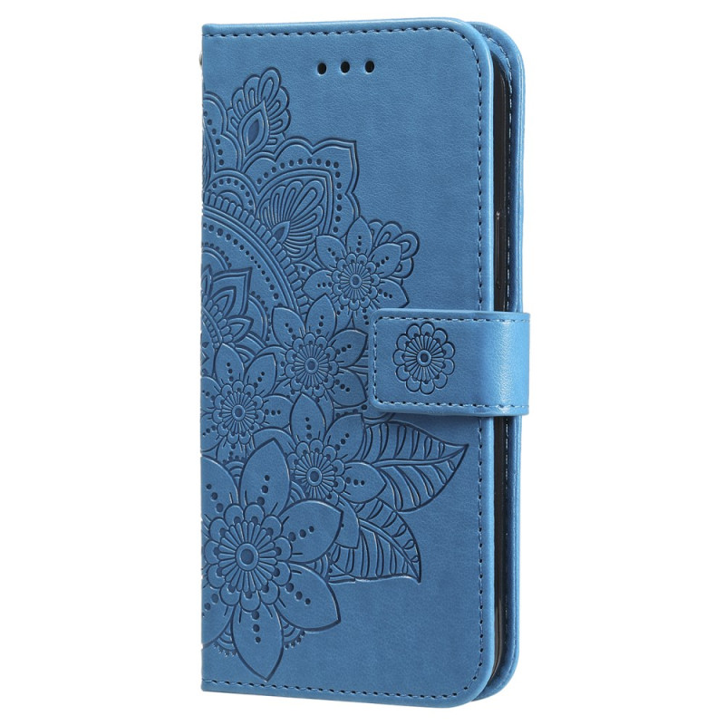 Funda Samsung Galaxy S24 5G Mandala Floral con Colgante

