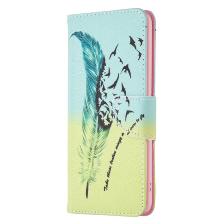 Funda Moto G84 5G Pluma y...