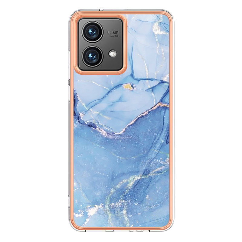 Funda de mármol Moto G84 5G