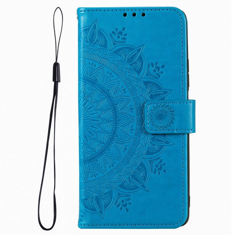 Funda para Moto G84 5G Mandala Flower and Lanyard