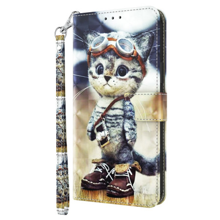 Estuche Moto G54 5G de Gato...
