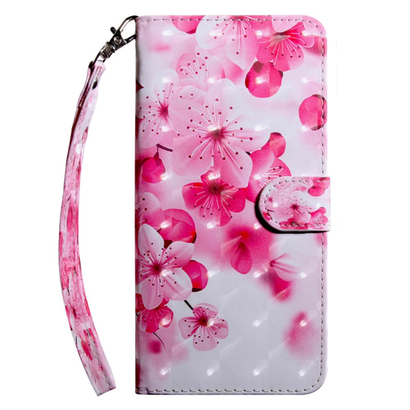 Moto G54 5G Flores Rojas Colgante
 Funda