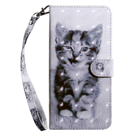 Funda Moto G54 5G Kitten Strap