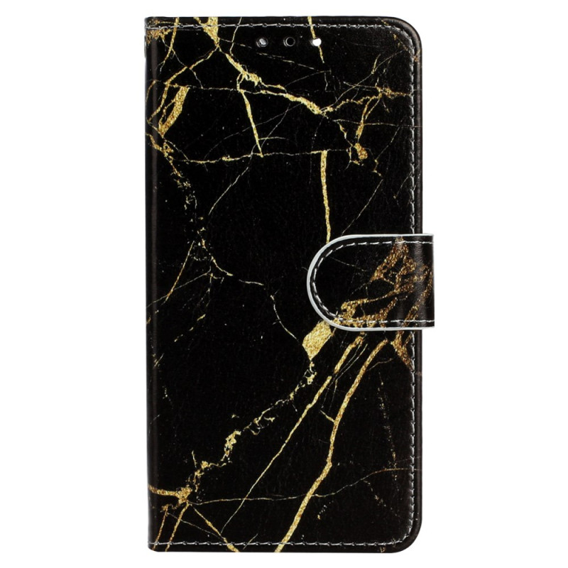 Funda Moto G54 5G Marble Oro y Negro