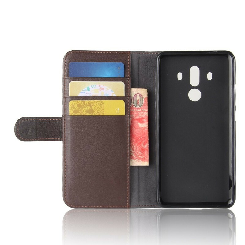 Funda Huawei Mate 10 Pro de cuero genuino