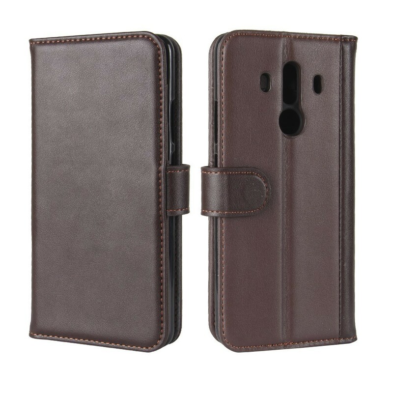 Funda Huawei Mate 10 Pro de cuero genuino