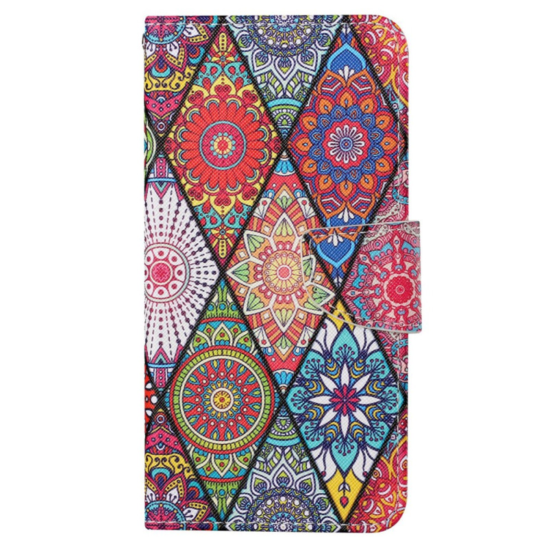 Funda Xiaomi Redmi 13C 4G/5G/Poco C65 Totem Rhombus con colgante
