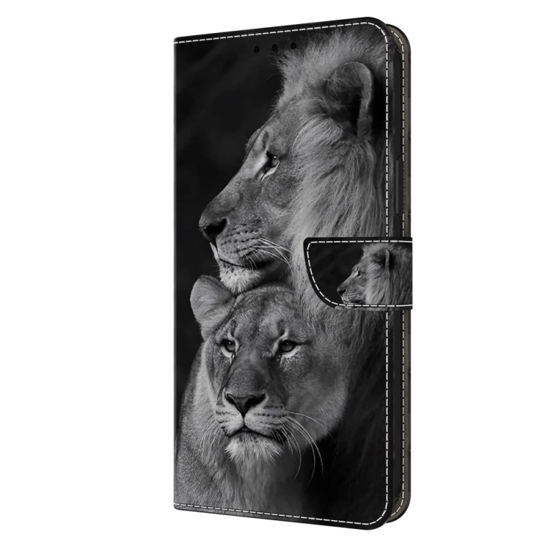 Funda Xiaomi Redmi 13C / Poco C65 Couple Lions

