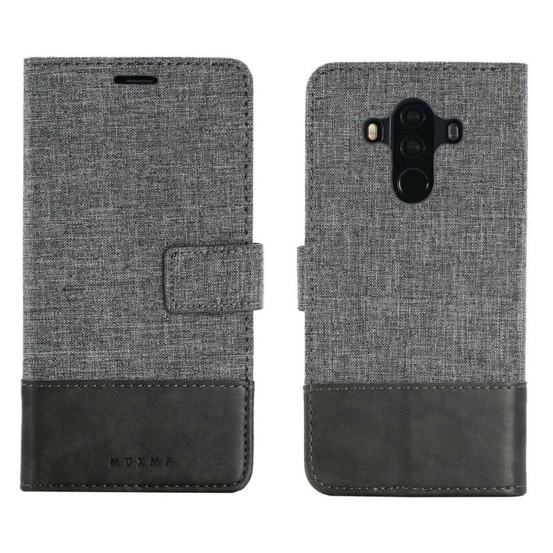 Funda Huawei Mate 10 Pro Efecto Tela y Cuero Muxma Funda Huawei Mate 10 Pro Efecto Tela y Cuero Muxma