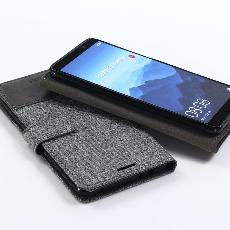 Funda Huawei Mate 10 Pro Efecto Tela y Cuero Muxma Funda Huawei Mate 10 Pro Efecto Tela y Cuero Muxma