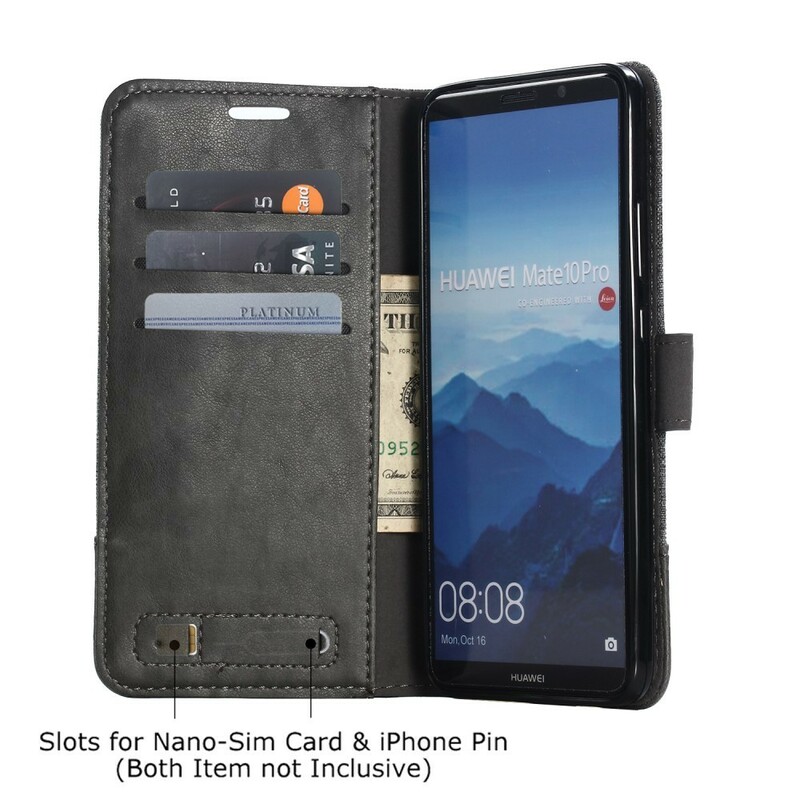 Funda Huawei Mate 10 Pro Efecto Tela y Cuero Muxma Funda Huawei Mate 10 Pro Efecto Tela y Cuero Muxma