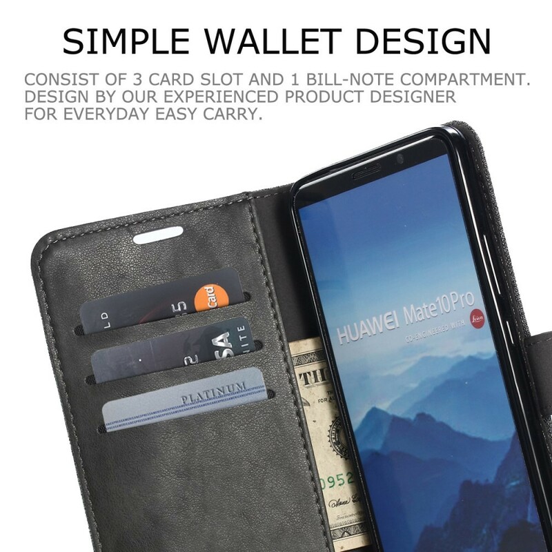 Funda Huawei Mate 10 Pro Efecto Tela y Cuero Muxma Funda Huawei Mate 10 Pro Efecto Tela y Cuero Muxma