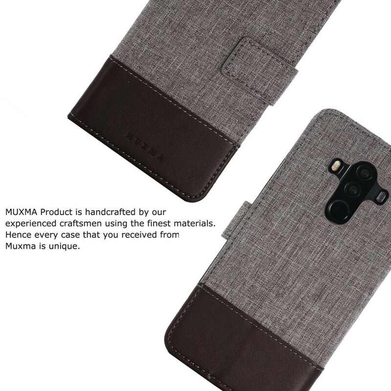 Funda Huawei Mate 10 Pro Efecto Tela y Cuero Muxma Funda Huawei Mate 10 Pro Efecto Tela y Cuero Muxma