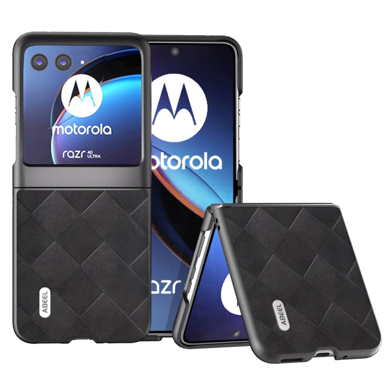 Funda Motorola Razr 40 Ultra 5G Estilo Tejido ABEEL
