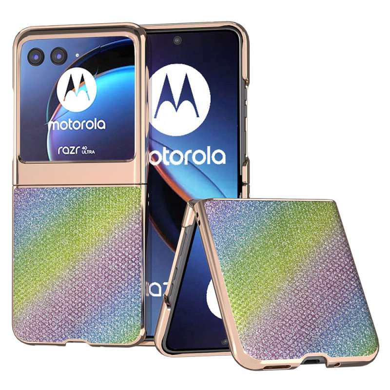 Funda Motorola Razr 40 Ultra 5G Textura Strass