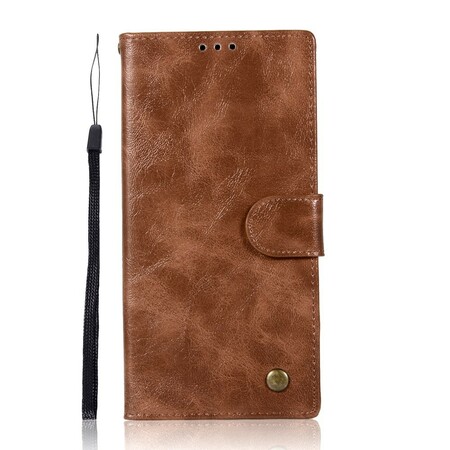 Funda de piel con colgante para Sony Xperia XA1