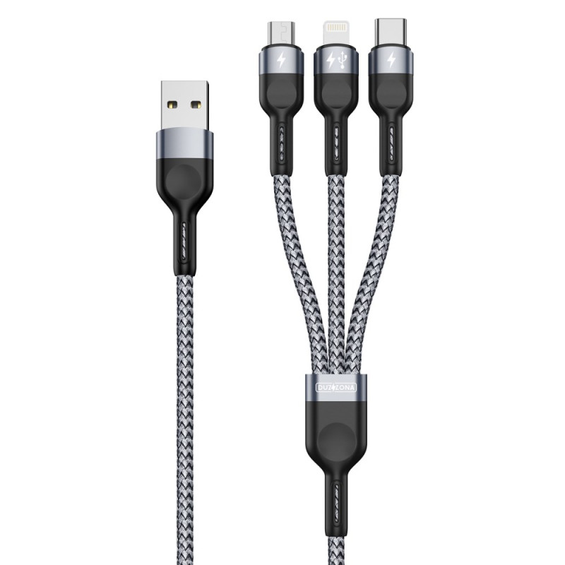 DUZZONA Cable USB de carga y transferencia de datos