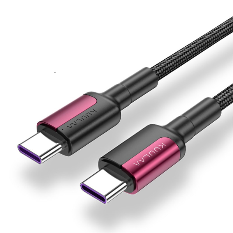 Cable de carga rápida USB-C a USB-C de 60 W KUULAA