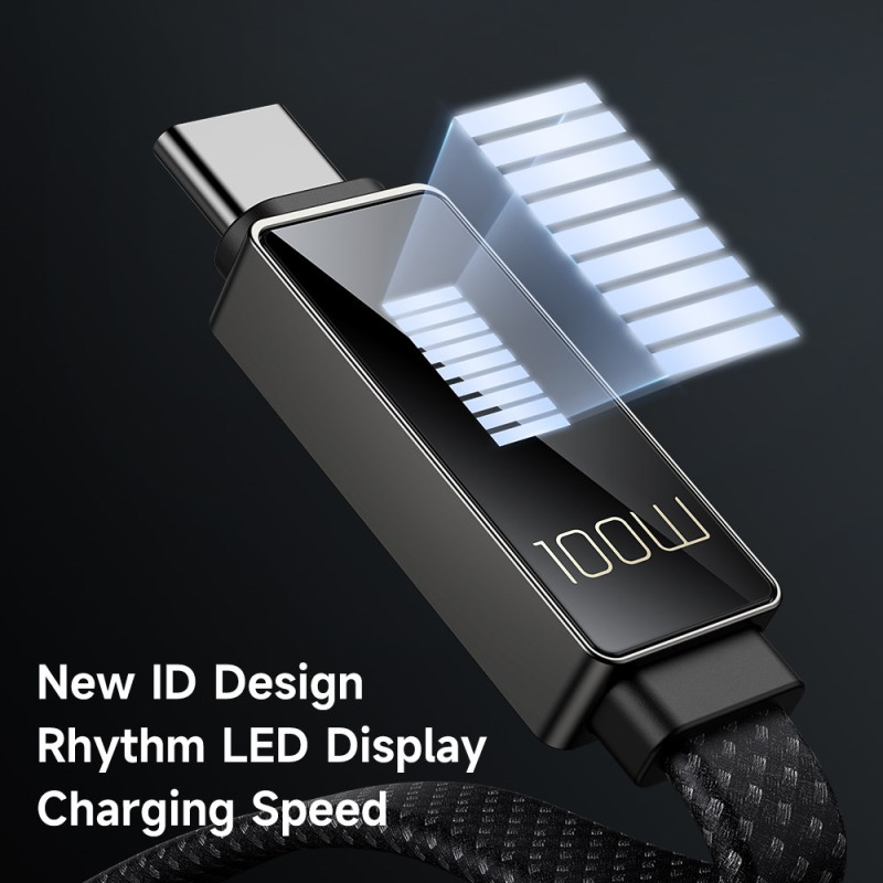 Câble de Données USB vers Type-C Série iPhone 15 Affichage Lumineux 1.2m  Rhythm MCDODO - Dealy