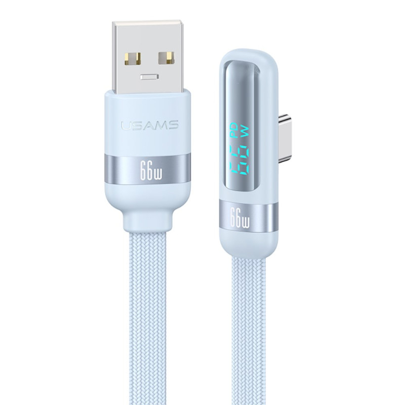 Cable de datos USB-A a Tipo-C de 1,2 m Wind Series USAMS