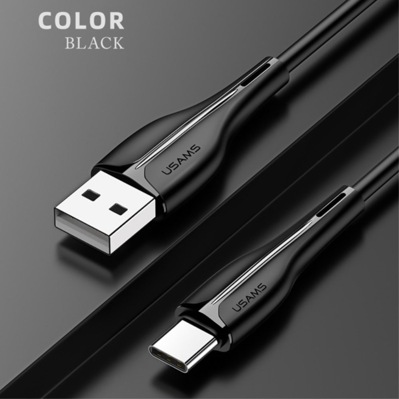 Cable de carga y sincronización de datos USB Type-C de 1 m de USAMS