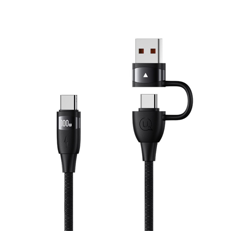 Cable de carga rápida USB-A / Tipo-C a Tipo-C USAMS