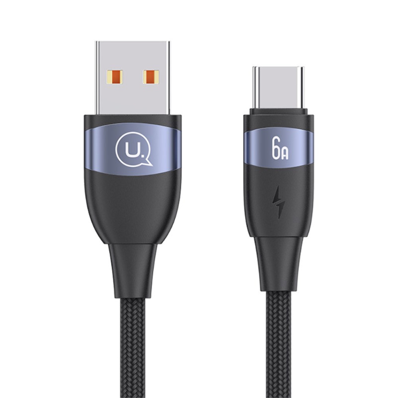 Cable de datos USAMS 2m USB-A a Type-C