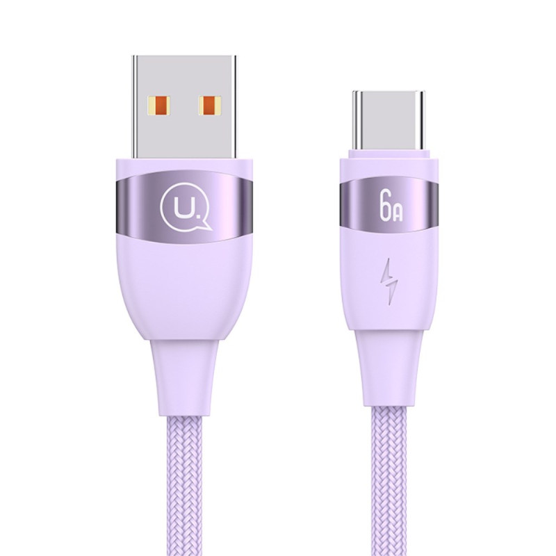 Cable de datos USAMS 2m USB-A a Type-C