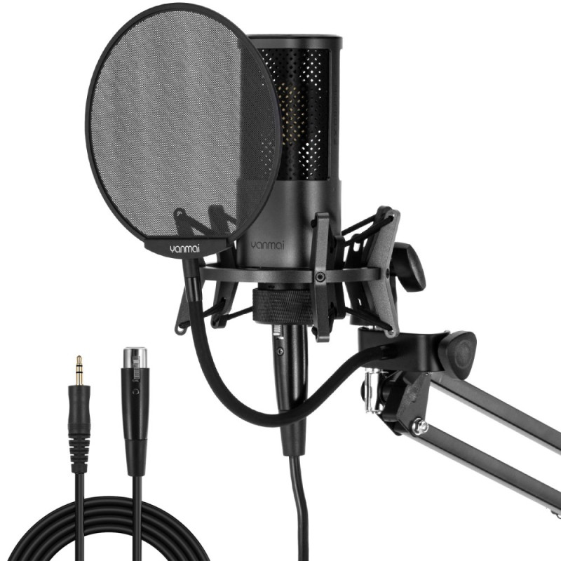 Kit de micrófono de estudio para PC YANMAI