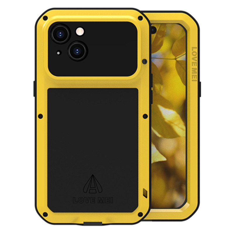 Funda LOVE MEI iPhone 15 con protector de pantalla de cristal templado