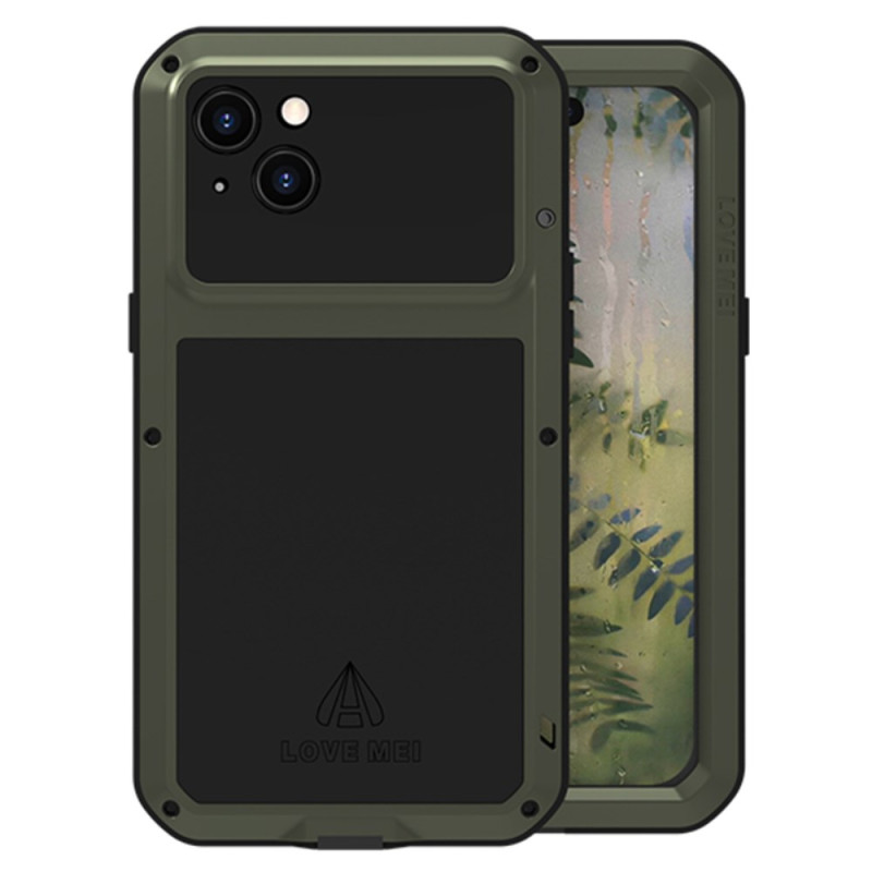 Funda iPhone 15 Plus con lámina de cristal templado
 LOVE MEI