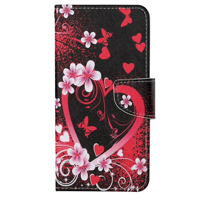 Funda Colgante
 Corazón Rojo Samsung Galaxy S24 Plus 5G