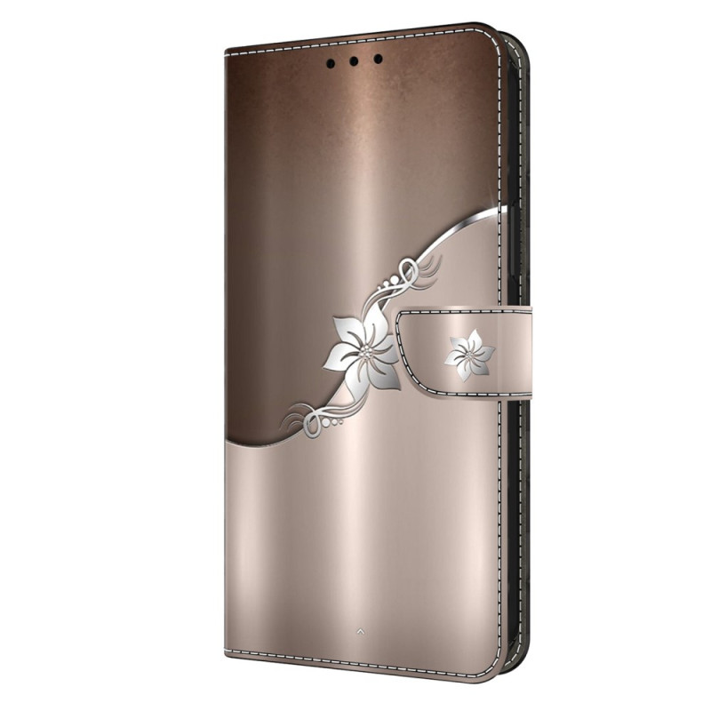 Funda Samsung Galaxy S24 Plus 5G Flor Plata
