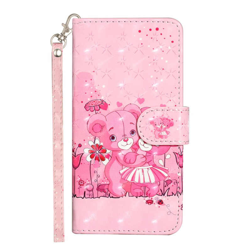 Funda para Samsung Galaxy S24 Plus 5G Osito de peluche con colgante
