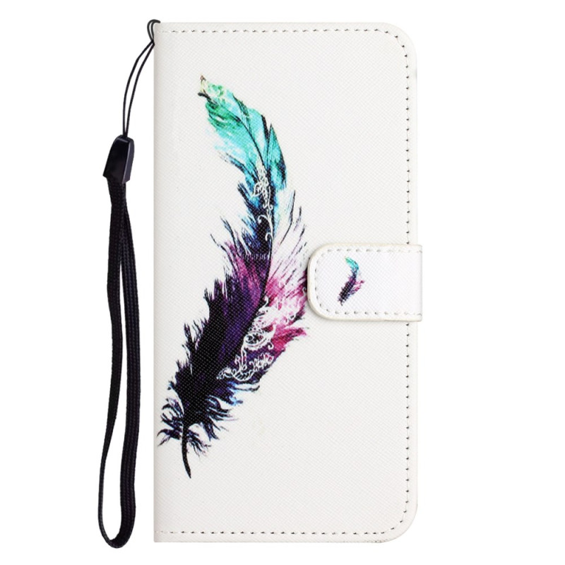 Funda con colgante
 de plumas Samsung Galaxy A25 5G