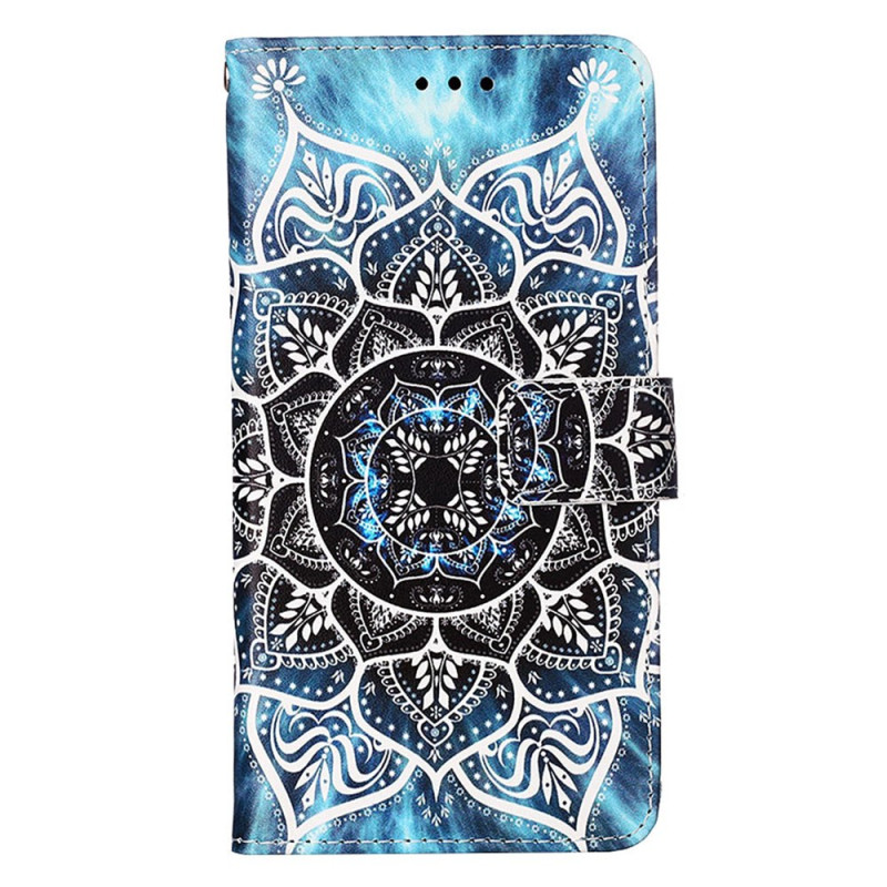 Funda Samsung Galaxy A25 5G / A24 4G Flor Mandala con Colgante
