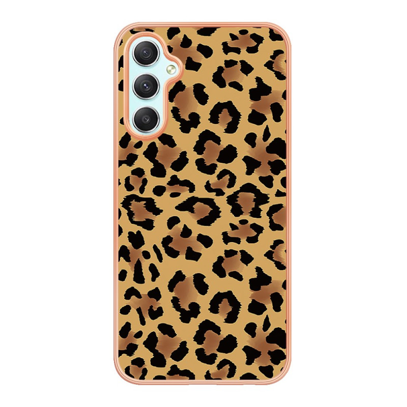 Funda Samsung Galaxy A25 5G con estampado de leopardo
