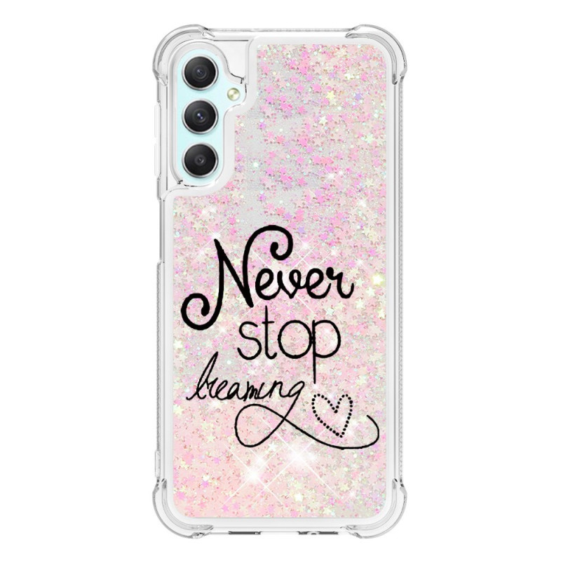 Funda Samsung Galaxy A25 5G / A24 4G Glitter Never Stop Dreaming