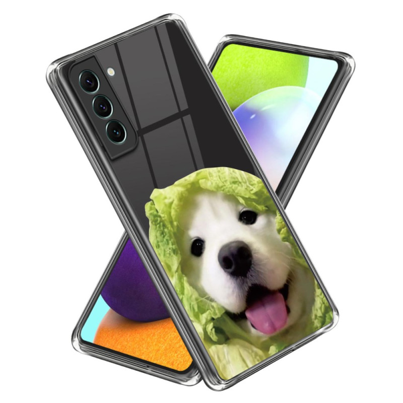 Funda de peluche para perro Samsung Galaxy S24 Plus 5G