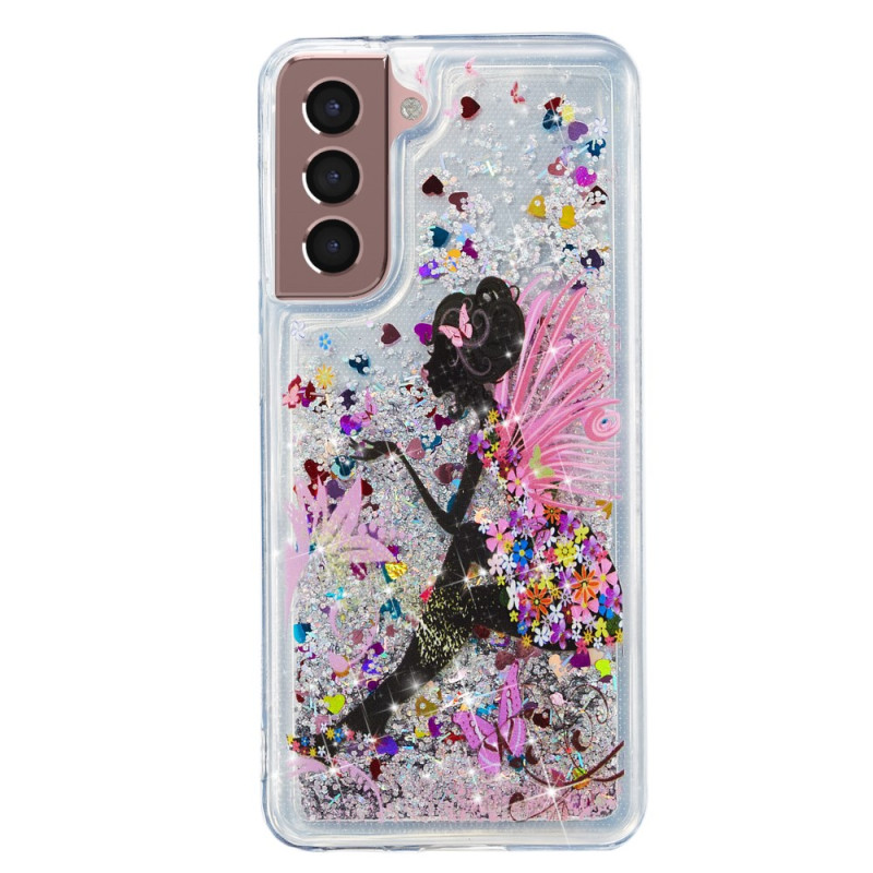 Funda Samsung Galaxy S24 Plus 5G Girl Liquid Glitter