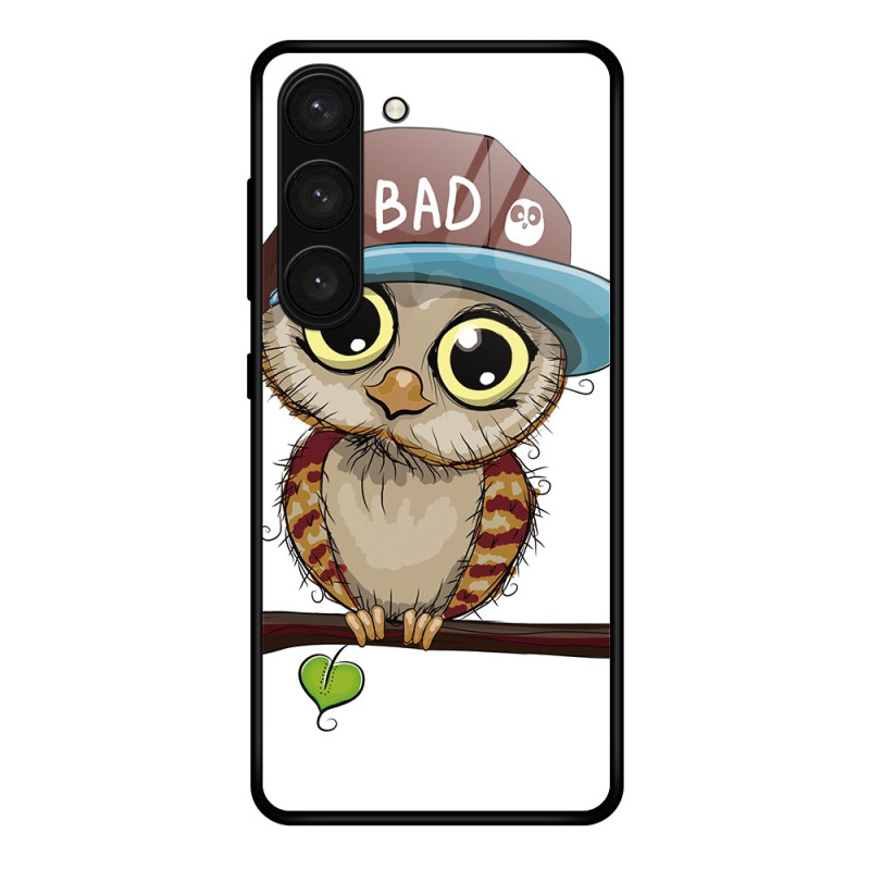 Funda Samsung Galaxy S24 Plus 5G de cristal templado Bad Owl
