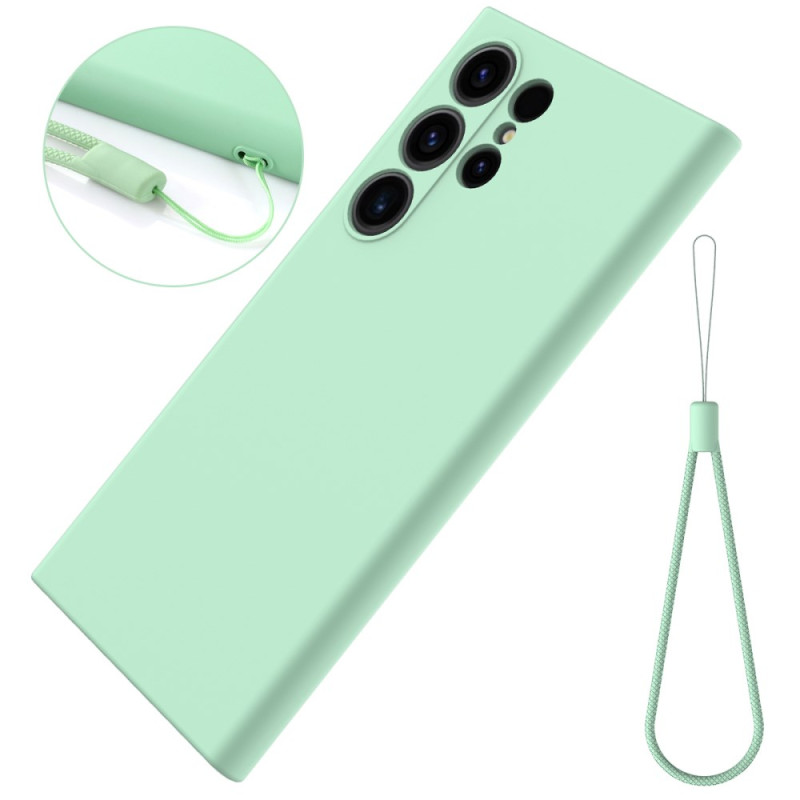 Funda con colgante
de silicona para Samsung Galaxy S24 Ultra 5G Liquid